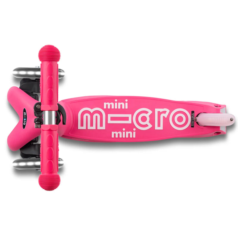 micro mini ピンク スケーター Micro Kickboard Mini Deluxe Foldable LED Scooter Age 2-5 – Bebeang