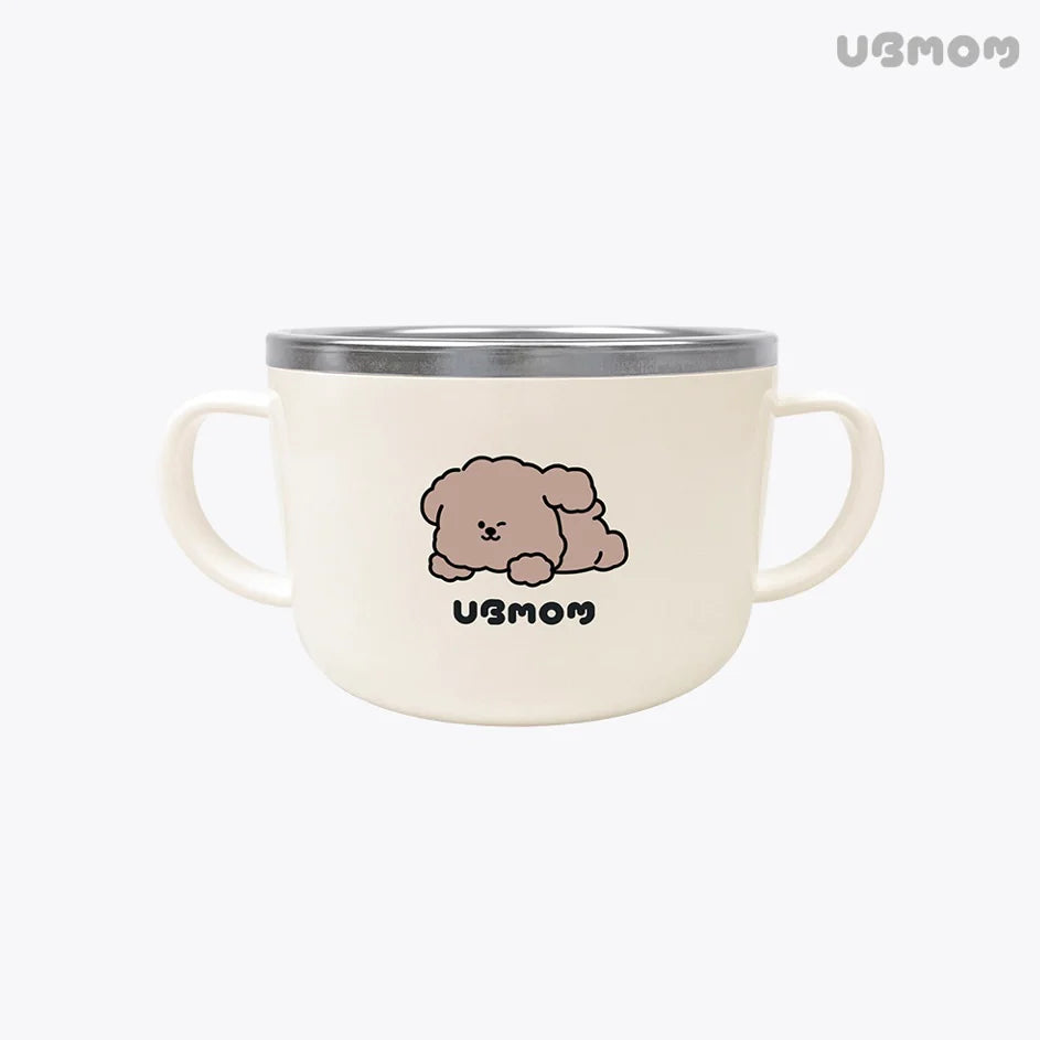 UBMOM Choco Mong Tableware Gift Set (Plate / Bowl / Cup / Spoon & Fork)