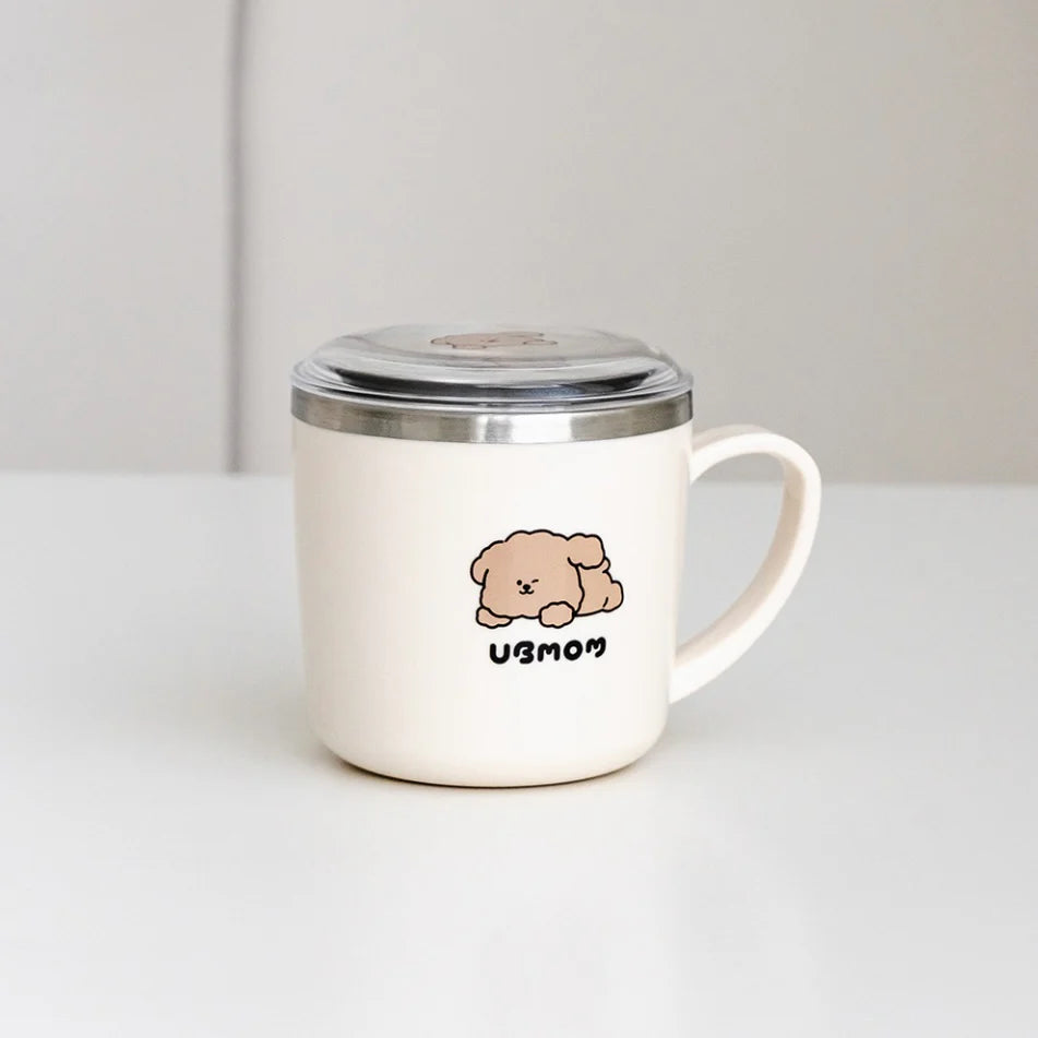 UBMOM Choco Mong Tableware Gift Set (Plate / Bowl / Cup / Spoon & Fork)