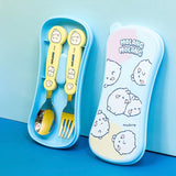 Molang Easy Wash Spoon Fork Case Set