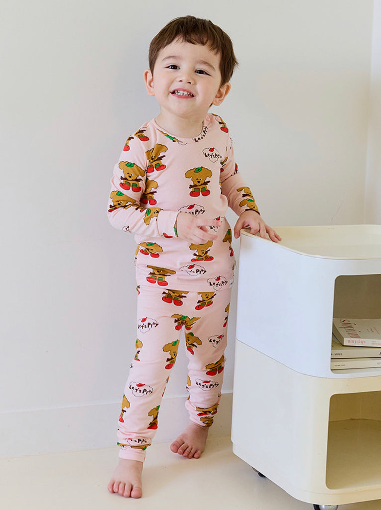 Single Spandex Fabric Pajamas set-Bichon