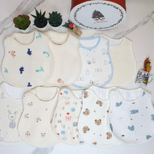 Korean Waterproof Cotton Bib