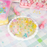 Kawaii Slime Baby Axolotl Clear Slime