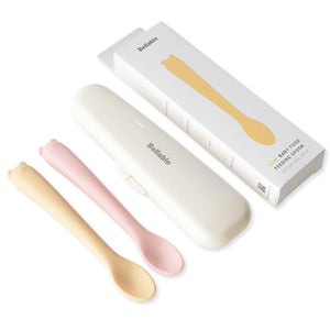BABY & I Bellable Gomi Babyfood Feeding Spoon 2p