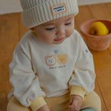 Happy Prince Heart Bear Baby Sweatshirt