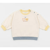 Happy Prince Heart Bear Baby Sweatshirt