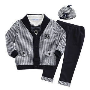 Hounkadi Boys’ Formal 5-Piece Suit Set