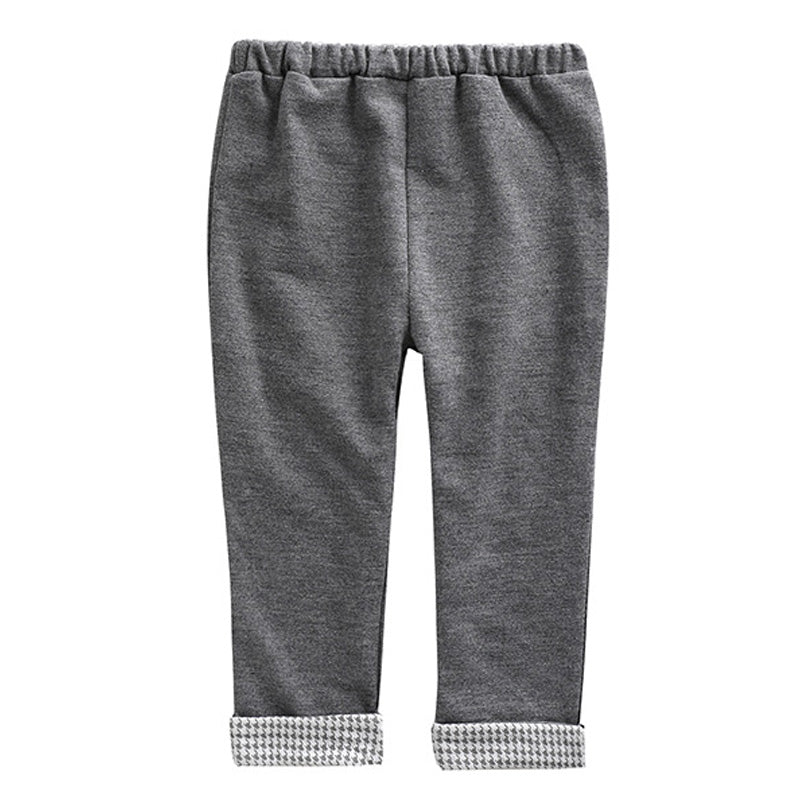 Hounkadi Boys’ Formal 5-Piece Vest Suit Set - Grey