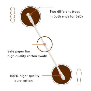 Mother-K Hygienic Cotton Buds (300 pcs)