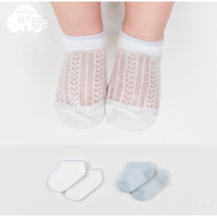 Rora Ice Baby Low Cut Socks 2in1 Set
