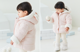 Gras Baby padded Jumper-Pink