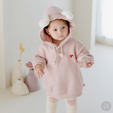 Happy Prince Maya Hood Fleece Lined Baby Sweatshirt