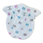 Infant Soft Gloves Baby Mittens for 0-6 Months - Bear