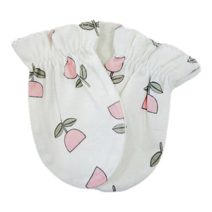 Infant Soft Gloves Baby Mittens for 0-6 Months - Flower