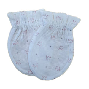 Summer Infant No Scratch Infant Soft Gloves - Pink Crown