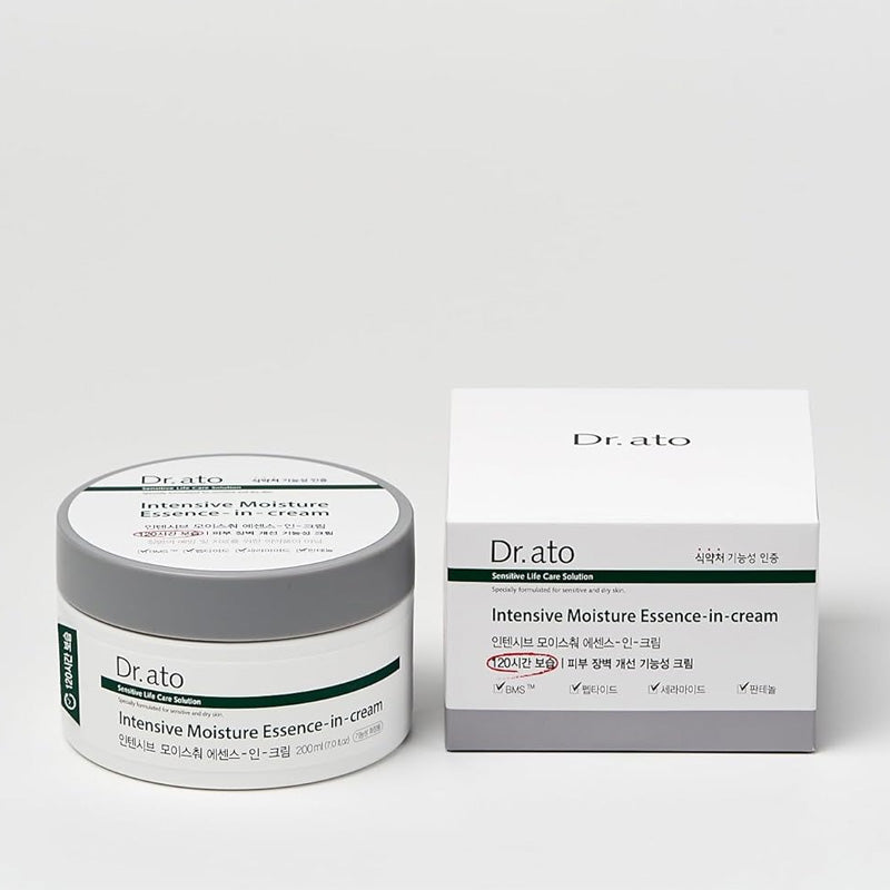 【正規品】ATO INTENSIVE MOISTURE CREAM 120ml Dr.ato Intensive Moisture Essence in Cream 200ml – Bebeang Baby