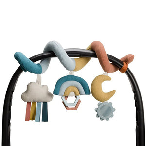 Itzy Ritzy Bitzy Bespok Itzy Bitzy Spiral Car Seat Activity Toy - Rainbow