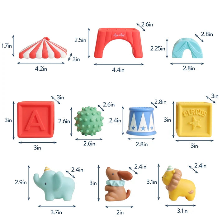 Itzy Ritzy Itzy Blocks - Circus
