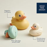 Itzy Ritzy Itzy Ducky Family Bath Toy Set