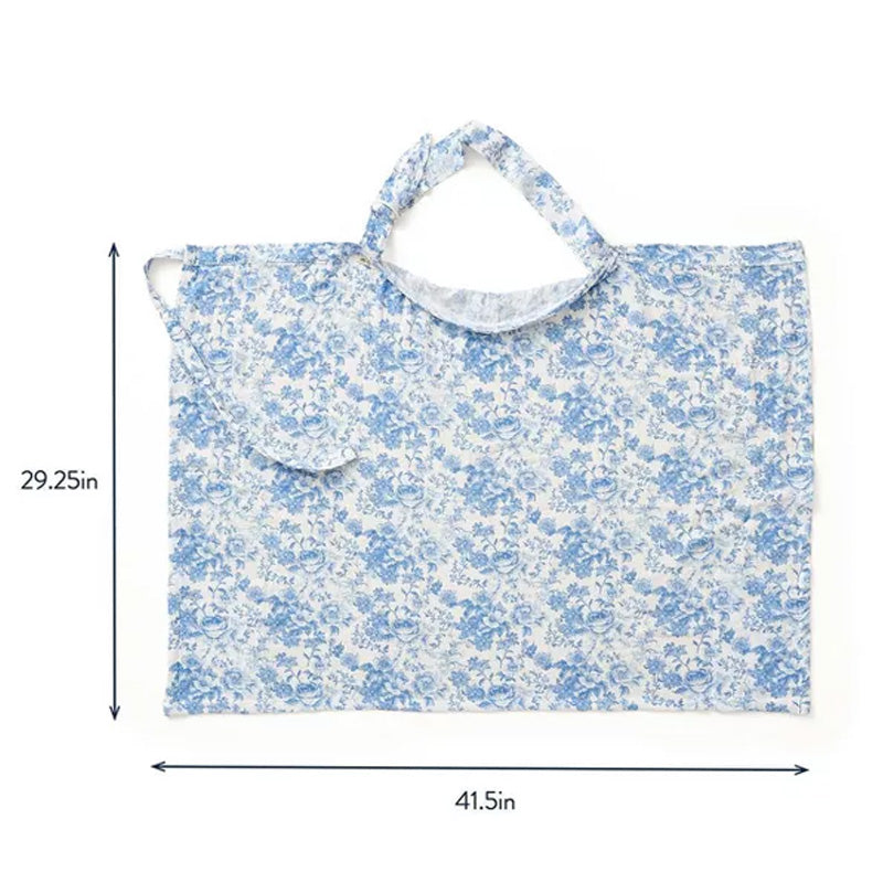 Itzy Ritzy Breastfeeding Cover - Blue Toile