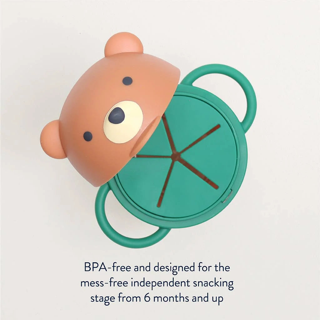 Itzy Ritzy Itzy Snack Pal - Snack Cup - Bear