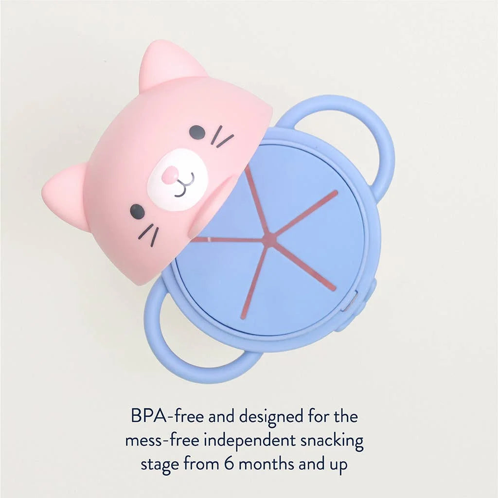 Itzy Ritzy Itzy Snack Pal - Snack Cup - Kitty
