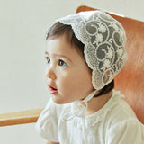 Korean Joan Lace Bonnet Hat