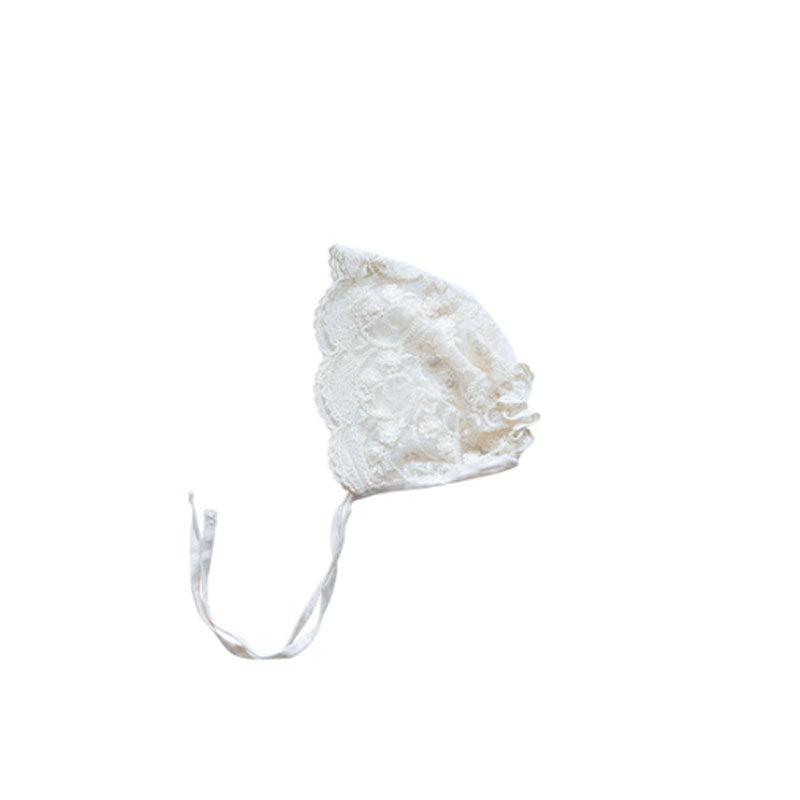 Korean Joan Lace Bonnet Hat