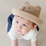 Happy Prince Johnny Bear Baby Straw Hat