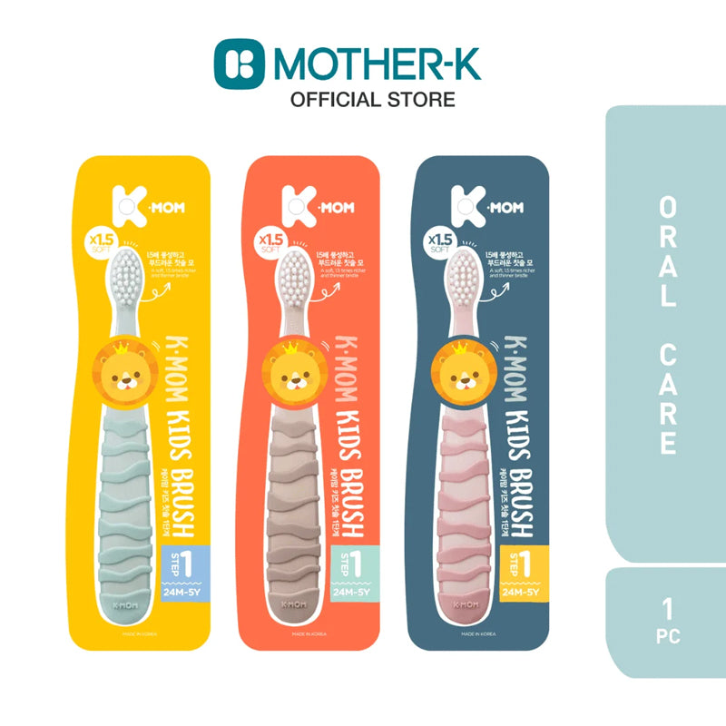 K-Mom Kids Toothbrush Step 1 (2-5yrs old)