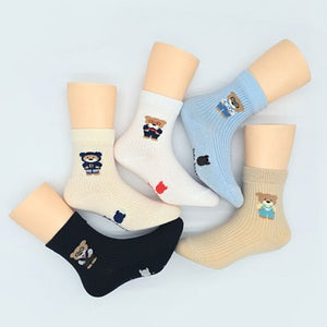 Korean Kids Befeu Socks 5Pair Set