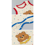 Kids Cotton Cool Mesh Sleeping Vest - Bear