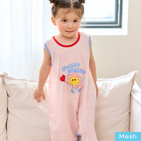 Kids Cotton Cool Mesh Sleeping Vest - Sweet Sunny