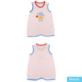 Kids Cotton Cool Mesh Sleeping Vest - Sweet Sunny