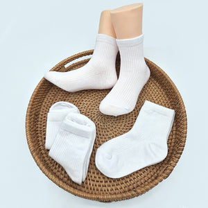Korean Kids  Golji White Socks 5Pair Set