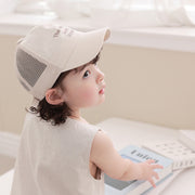 Kids Lettering Mesh Ball Cap