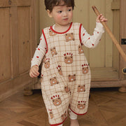 Kids Long Sleeping Vest - Hi Bear