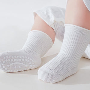 Kids Non-Slip Long Crew Socks