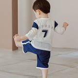 Kids Summer Short Shirt Cotton Cool Mesh Pajamas Set - Coys