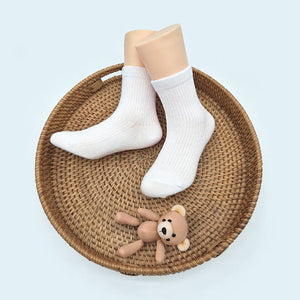 Korean Kids  Golji White Socks 5Pair Set