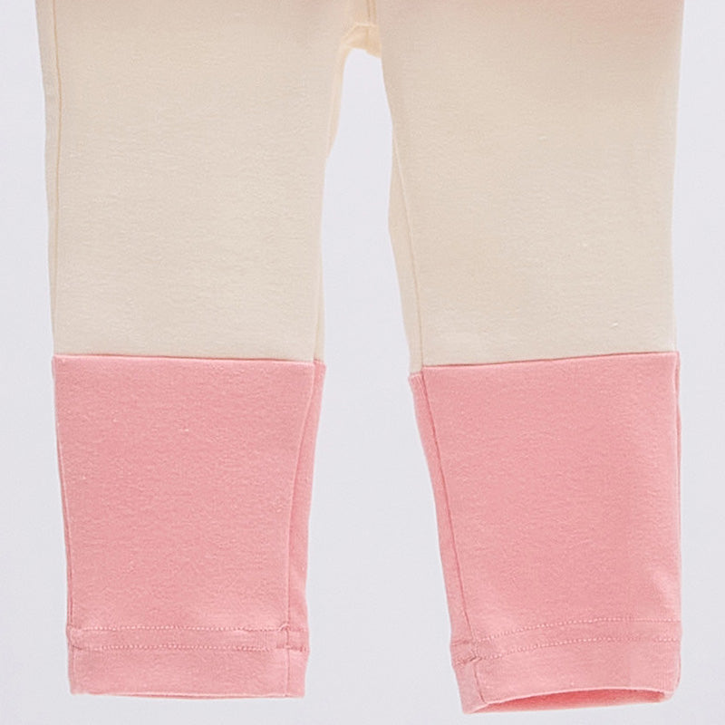 Korean Baby Top & Bottom Loungewear Set-Hug Me