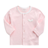 Korean Kids Cotton Pajamas Set-Angel Pink
