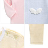 Korean Kids Cotton Pajamas Set-Angel Blue