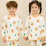 Korean Kids Cotton Pajamas Set-Oli