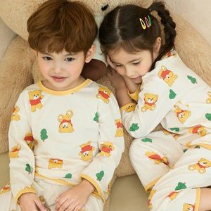 Korean Kids Cotton Pajamas Set-Oli