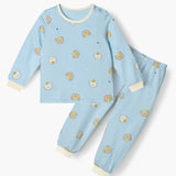 Korean Kids Cotton Pajamas Set-Sweet Bear