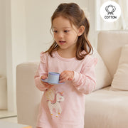 Korean Kids Cotton Pajamas Set-Unicorn