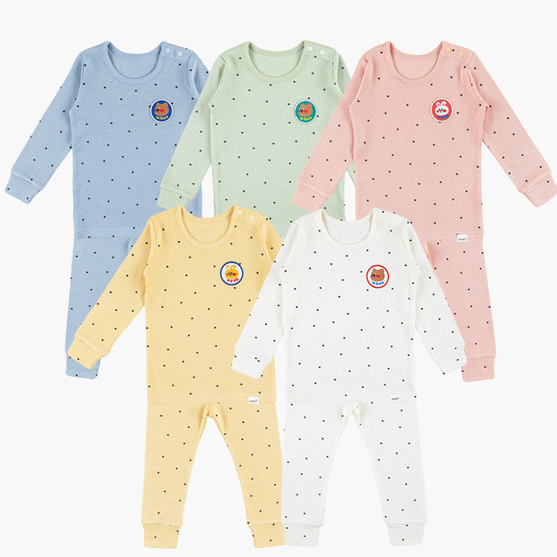 Korean Kids Modal Pajamas Set-Bubble Tea