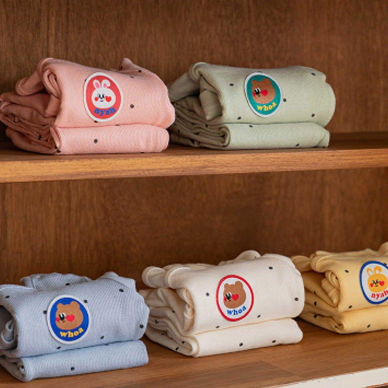 Korean Kids Modal Pajamas Set-Bubble Tea