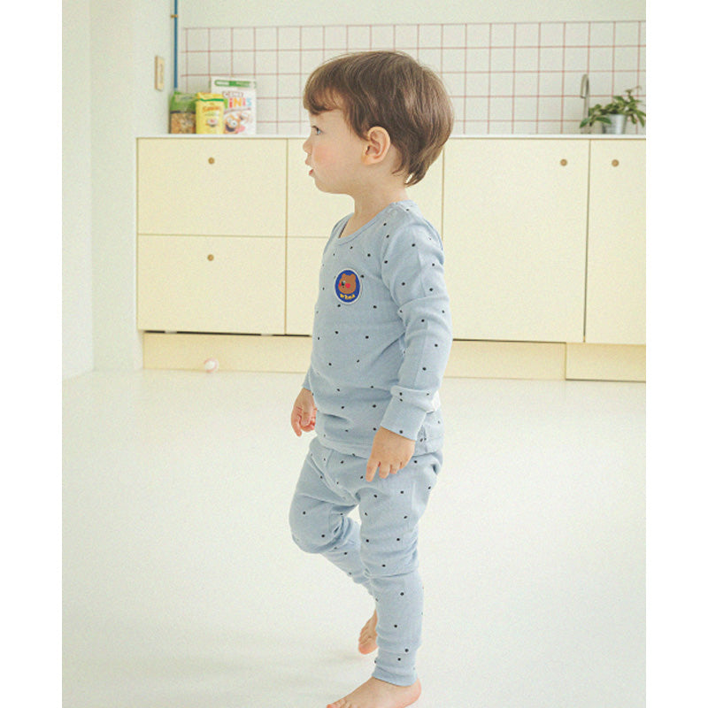 Korean Kids Modal Pajamas Set-Bubble Tea